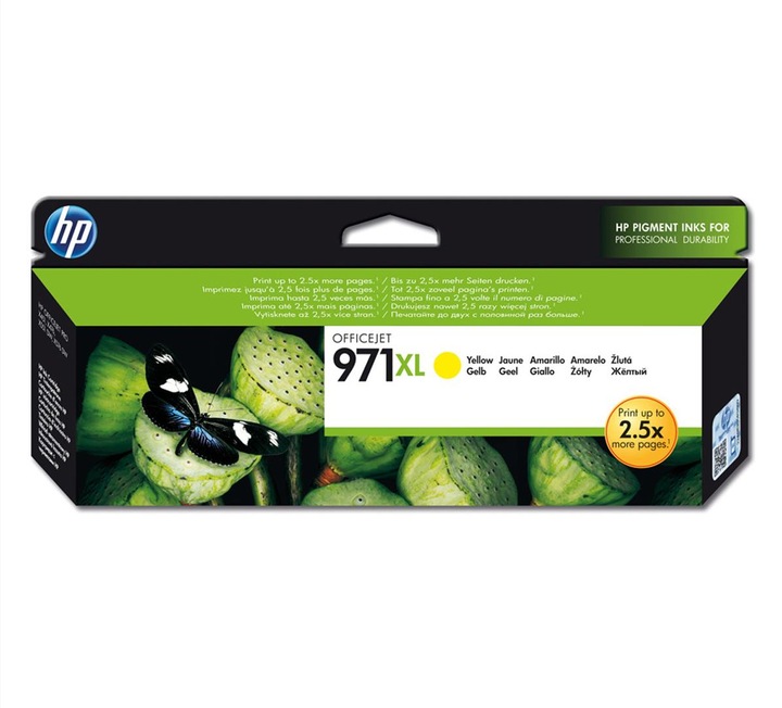 Actual product image HP 971xl (Y)