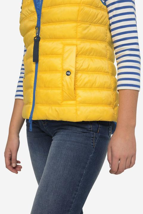 Produktbild Laurasøn Damen Wende-Steppweste, Kapuze royalblau M 825345756-M (M)