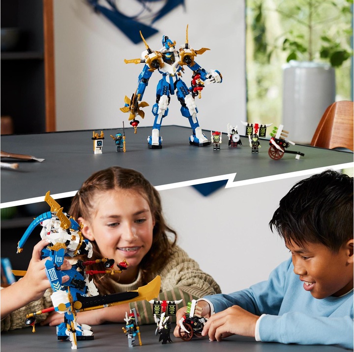 Actual product image LEGO Jay's Titan Mech (71785, LEGO Ninjago)