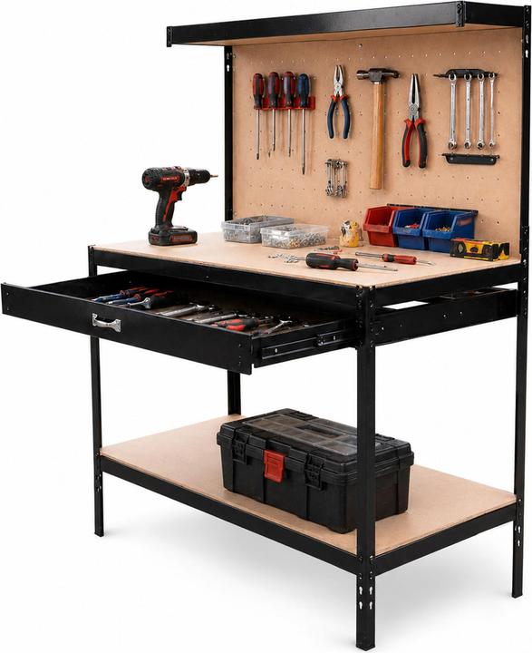 Image du produit HTI-Line Établi (120 cm, 60 cm)