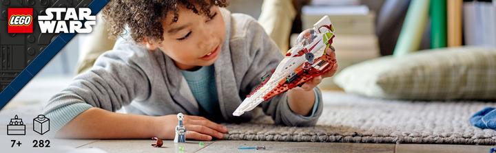 Actual product image LEGO Obi-Wan Kenobi's Jedi Starfighter (75333, LEGO Star Wars)