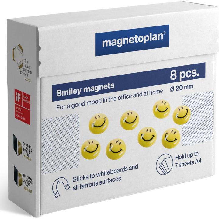 Image du produit Magnetoplan Aimants à sourire (8x)