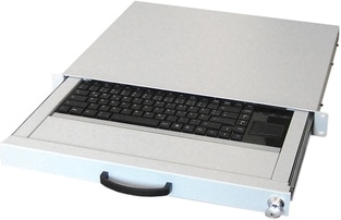 Produktbild Aixcase Industrietastatur, US USB, Touchpad mit zwei Maustasten (Eng. Int., Kabelgebunden)
