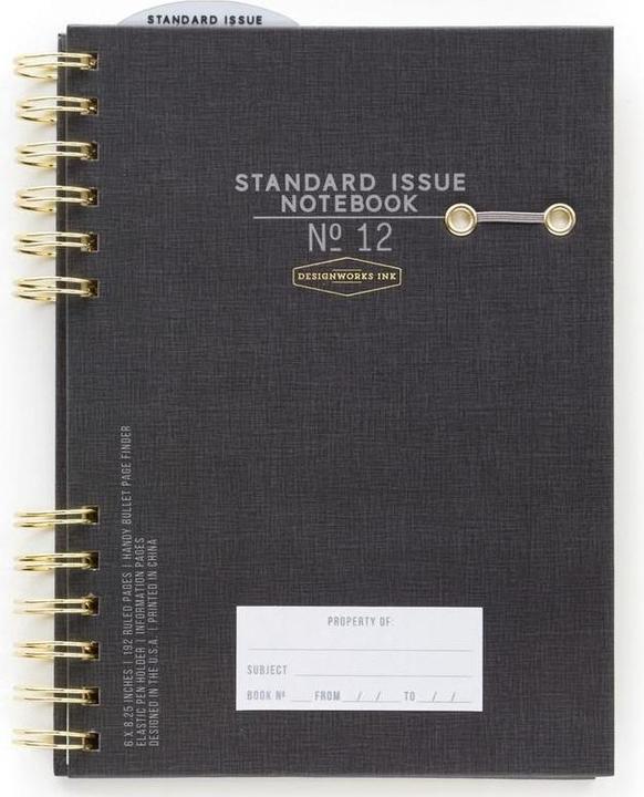 Image du produit Designworks Standard Issue Js892 Black (À rayures, Couverture rigide)