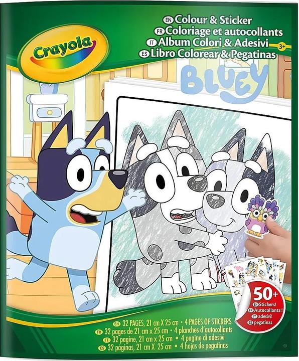 Produktbild Crayola Ausmalbuch mit Stickern (50 Sticker)