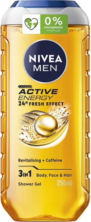 Image du produit NIVEA Gel douche Men Active Energy 500ml (500 ml)