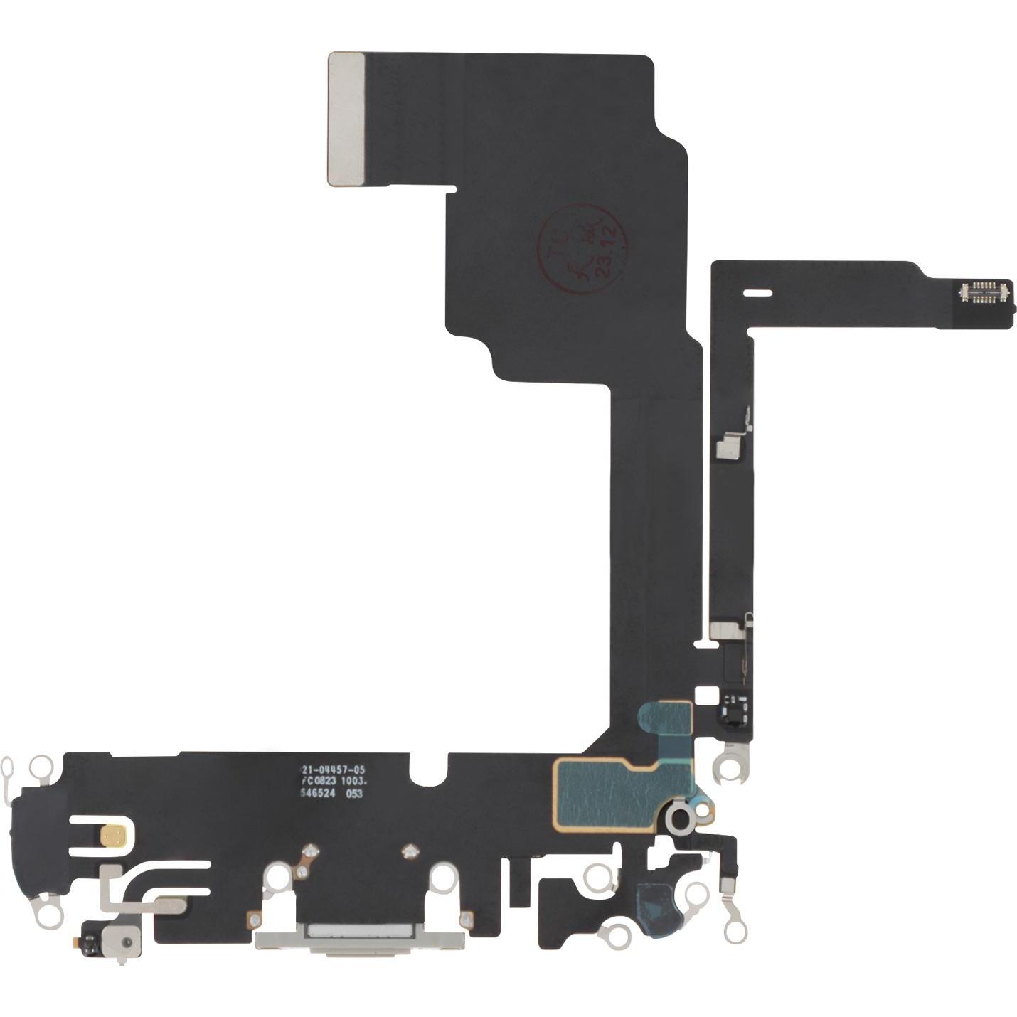 Clappio Ladeanschluss Ersatzteil, USB-C Stecker, Mobilgerät Ersatzteile, Weiss