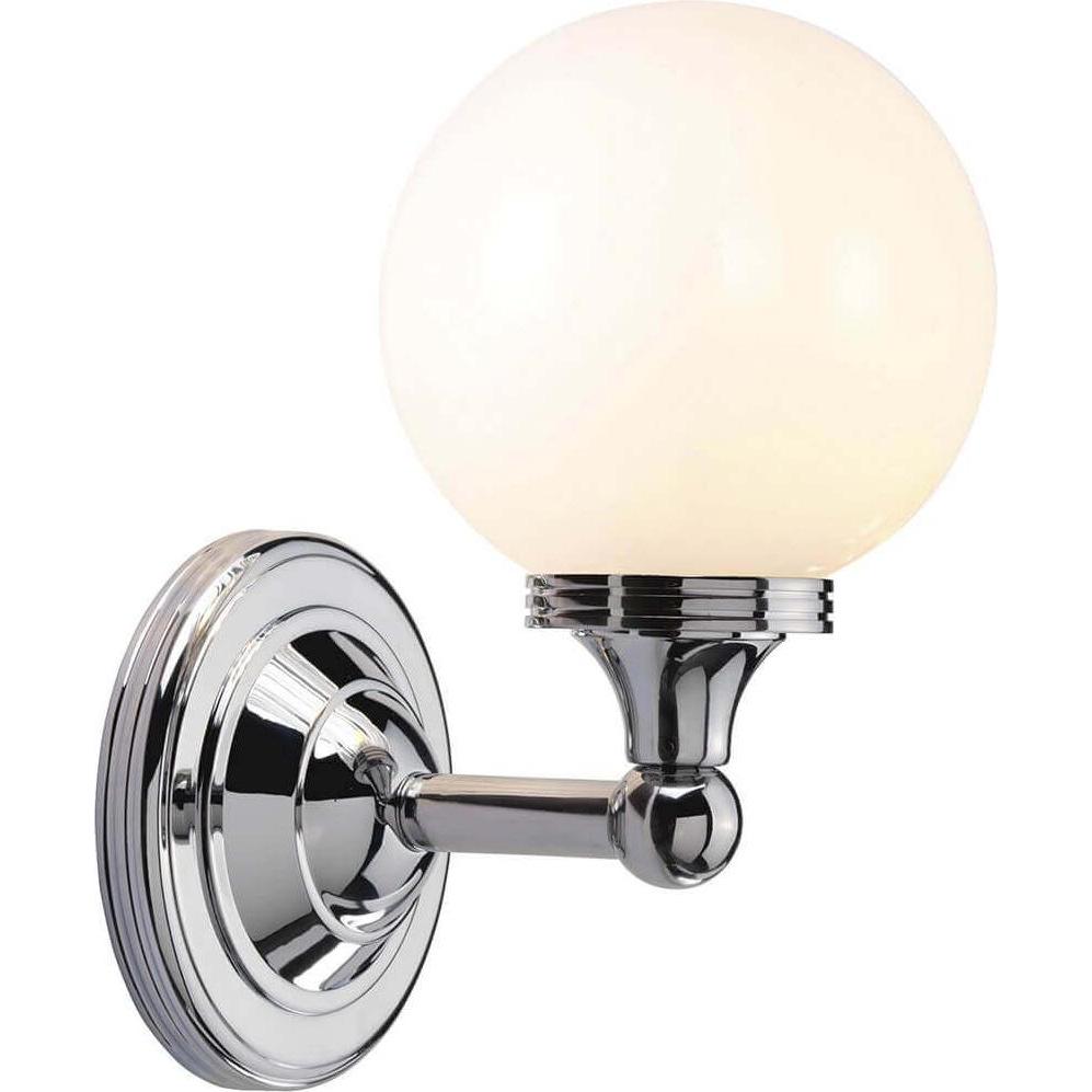 Thumbnail - Elstead Lighting, Wandleuchte + Deckenleuchte, Austen LED Wandleuchte G9 Poliertes Chrom IP44 (320 lm, G9)
