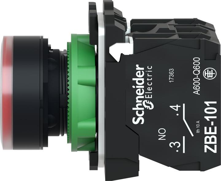 Produktbild Schneider Electric PUSHBUTTON LED 250V 22MM XB5B +OPTIONS