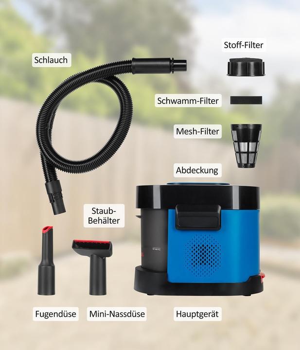 Produktbild Genius Invictus C9 Set 9Piece Wet and Dry Vacuum Cleaner (Saugen + Wischen)