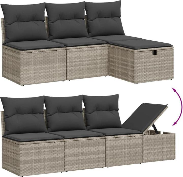 Produktbild vidaXL Garten Sofagarnitur