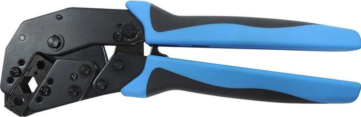 Produktbild RND Ratschen-Crimpzange für Koaxialkabel, RG 8 / RG 11 / RG58 / RG 59 / RG 62 / RG213, 1.73... 10.9mm (245 mm)