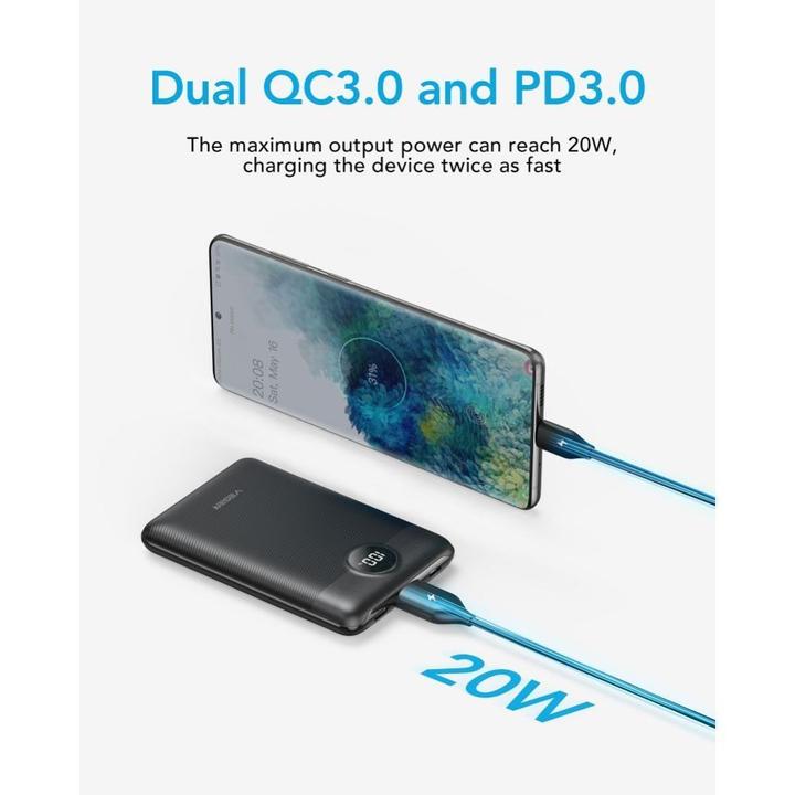 Actual product image Veger S11 (10000 mAh, 22.50 W, 22.50 Wh)