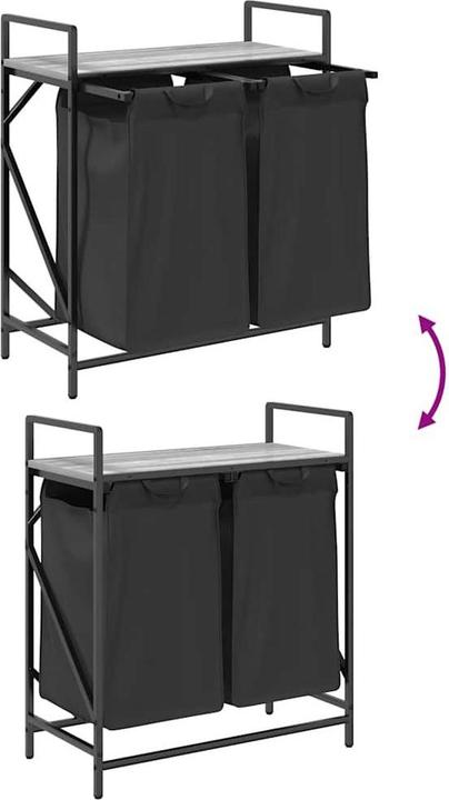 Actual product image vidaXL Wäschekorb