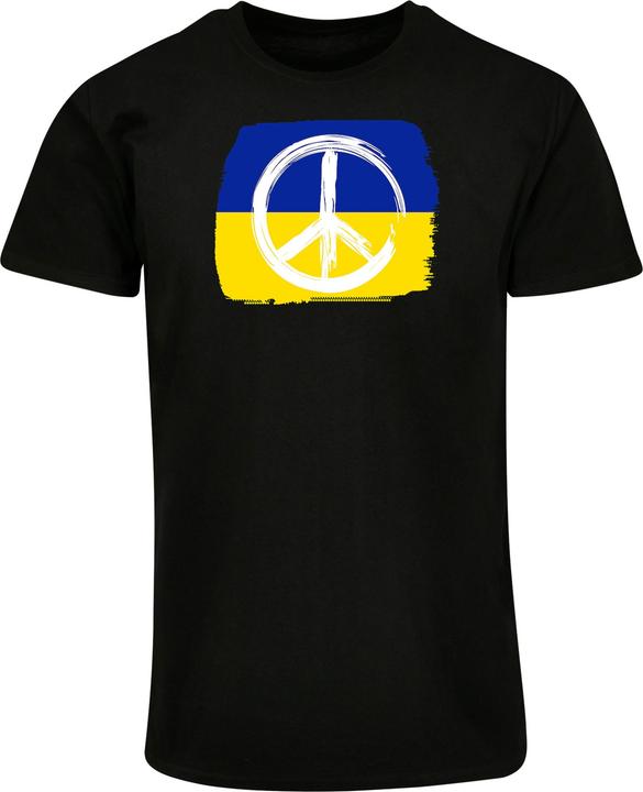 Actual product image Merchcode Peace - Flag Peace Basic T-Shirt - 161529 (M)