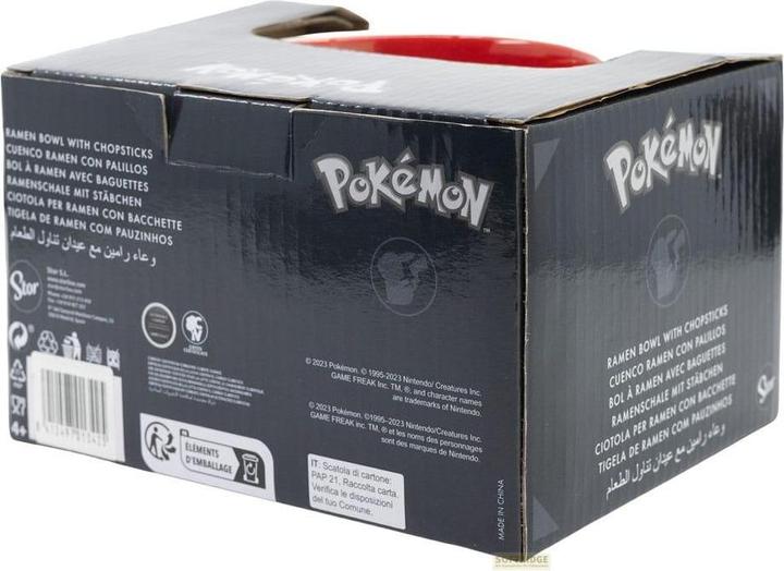 Actual product image Stor POKEMON - Pikachu - Bol à Ramen avec Baguette - 450 ml (0.45 l)