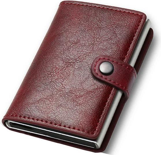 Only-Bags.Store Kreditkarteninhaber Brieftasche Rfid Smart Metall