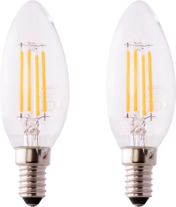 Actual product image Osram LED lamp (E14, 4 W, 470 lm, 2 x, E)