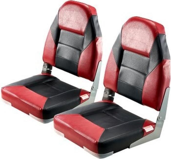 Actual product image Vevor Foldable Boat Seat with High Backrest