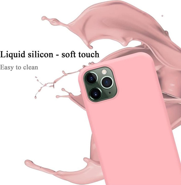 Actual product image Cadorabo TPU Liquid Silicone Case Cover (Apple iPhone 11 Pro Max)