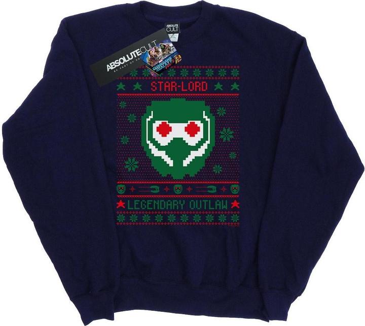 Guardians Of The Galaxy Vol. 2 Star Lord Fair Isle Sweatshirt (4XL)