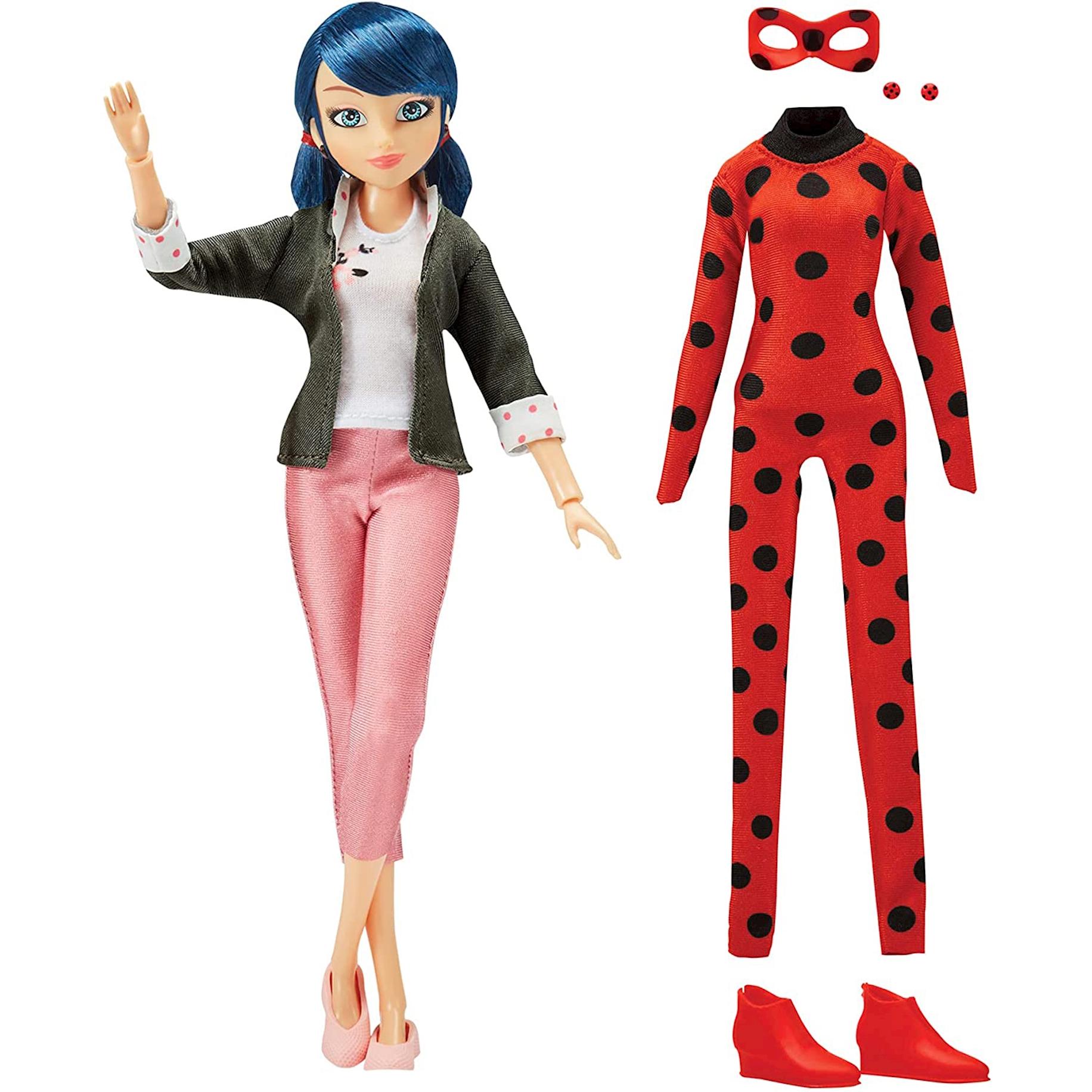 Bandai Miraculous Puppe mit Bekleidung