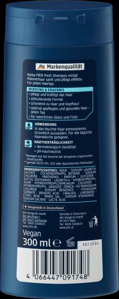 Produktbild dm Balea MEN Shampoo Fresh (Flüssiges Shampoo)