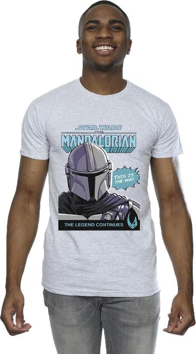 Produktbild Star Wars Mando Comic Cover TShirt (3XL)