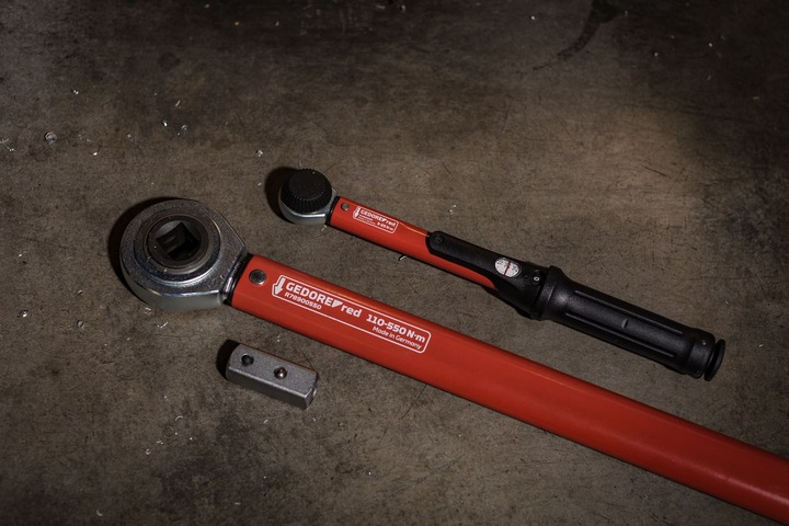 Actual product image Gedore Red red R78900550 Torque spanner 110-550 Nm (3/4", 110 Nm, 550 Nm)