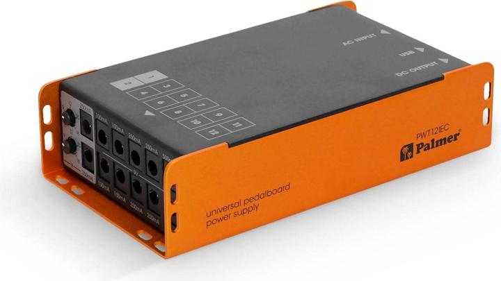 Image du produit Palmer Audio PWT 12 IEC - Alimentation universelle pour pédalier avec USB (Pédalier)