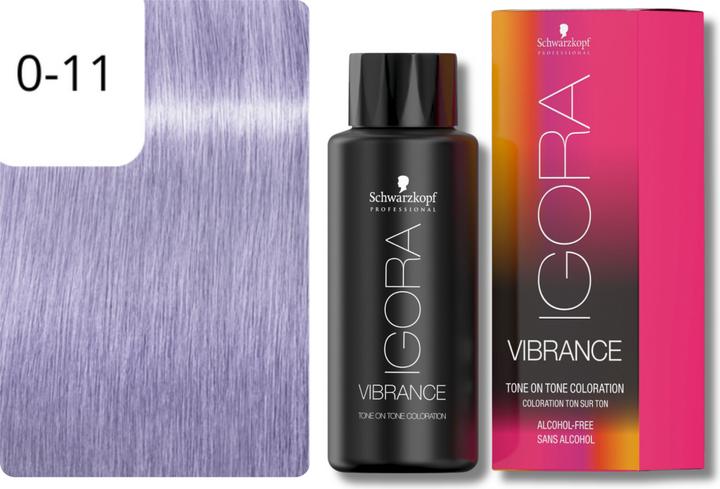 Image du produit Schwarzkopf Professional Teinture pour cheveux IGORA Vibrance NOUVEAU (0-11 Concentré de Cendré)