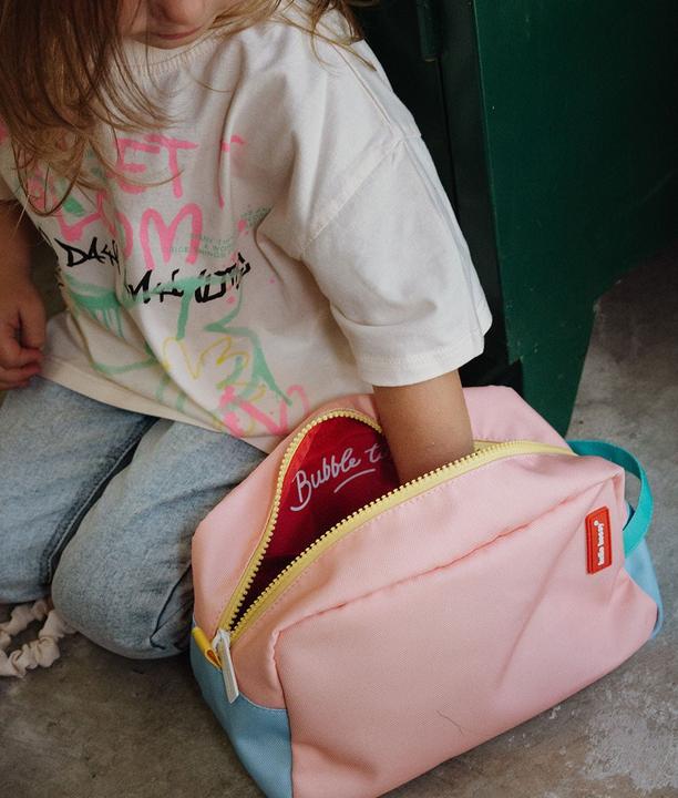 Image du produit Hello Hossy Mini trousse de toilette Jolly - Saumon / Bleu / Vert (4.90 l)