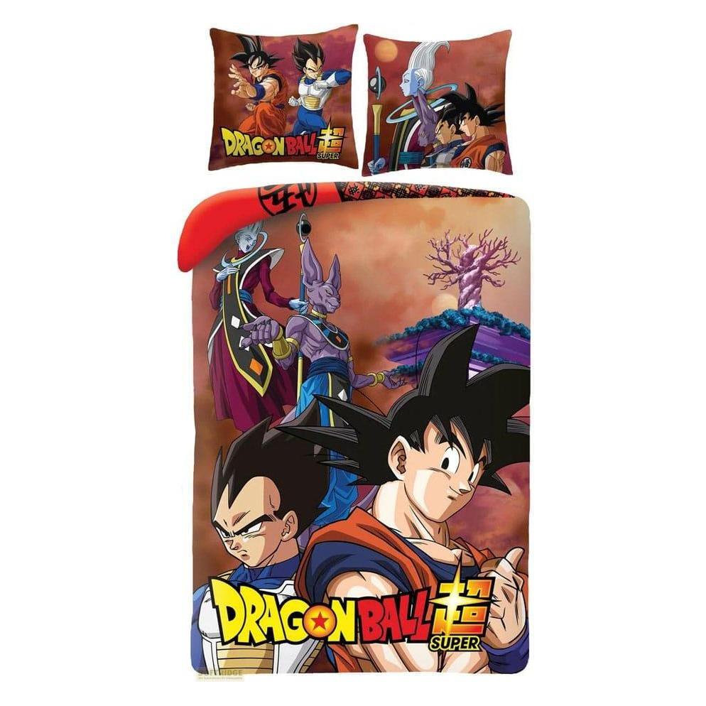 Halantex, Beddengoed, Dragon Ball Beddengoed Ver. 1 140 X 200 Cm / 70 X 90 Cm (Dekbedovertrek, 140 X 200 Cm, 70 X 90 Cm)