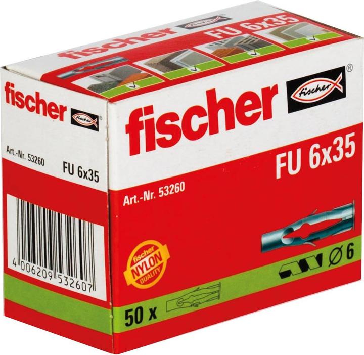 Produktbild Fischer Universaldübel FU 6x35