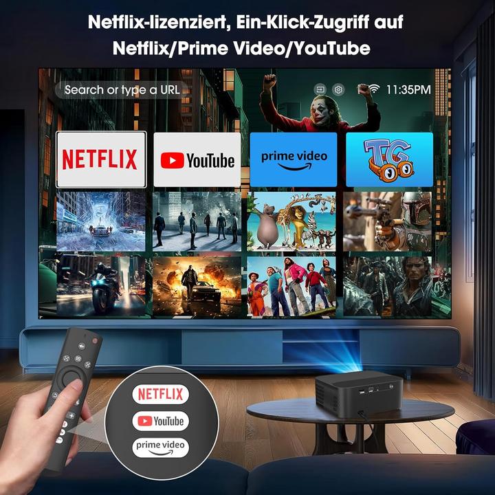 Image du produit Nigecue YG381 (4K, 1200 lm)