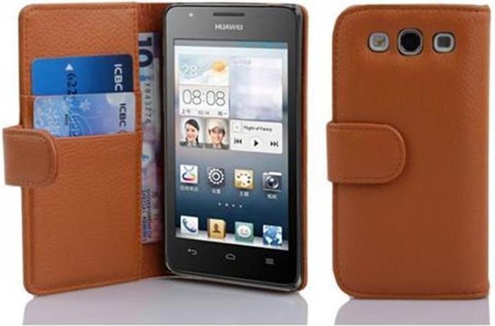 Actual product image Cadorabo Book with structure cover (Huawei Ascend G510, Huawei Ascend G520, Huawei Ascend G525)