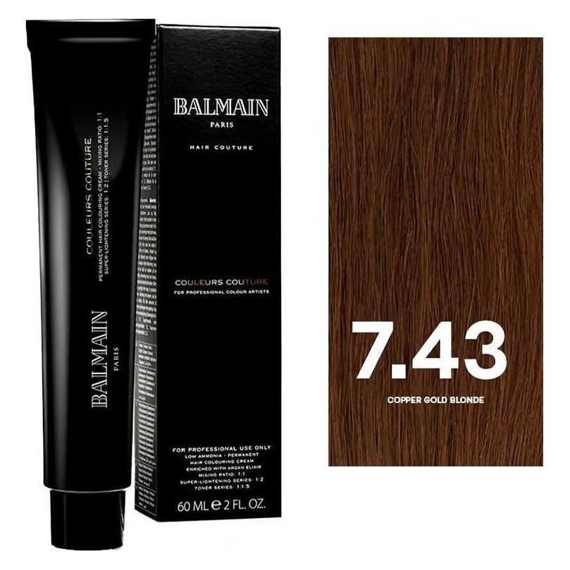 Balmain, Haarkleur, Couleurs Couture Koper Goud Blond (7.43)