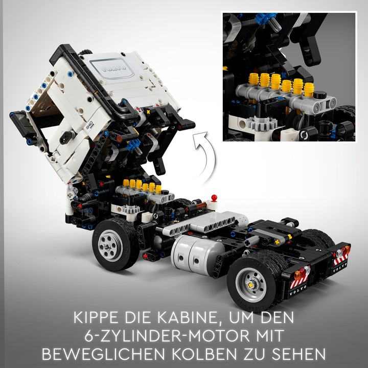 Productafbeelding LEGO 42175 Volvo FMX vrachtwagen met EC230 elektrische rupsgraafmachine (42175, LEGO Technic)