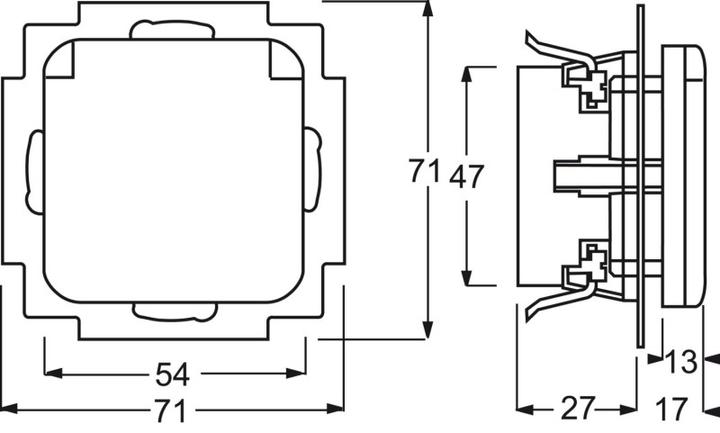 Produktbild Busch-Jaeger Steckdosen-Einsatz