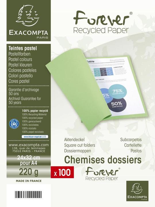 Produktbild Exacompta Aktendeckel (A4, 1 x)