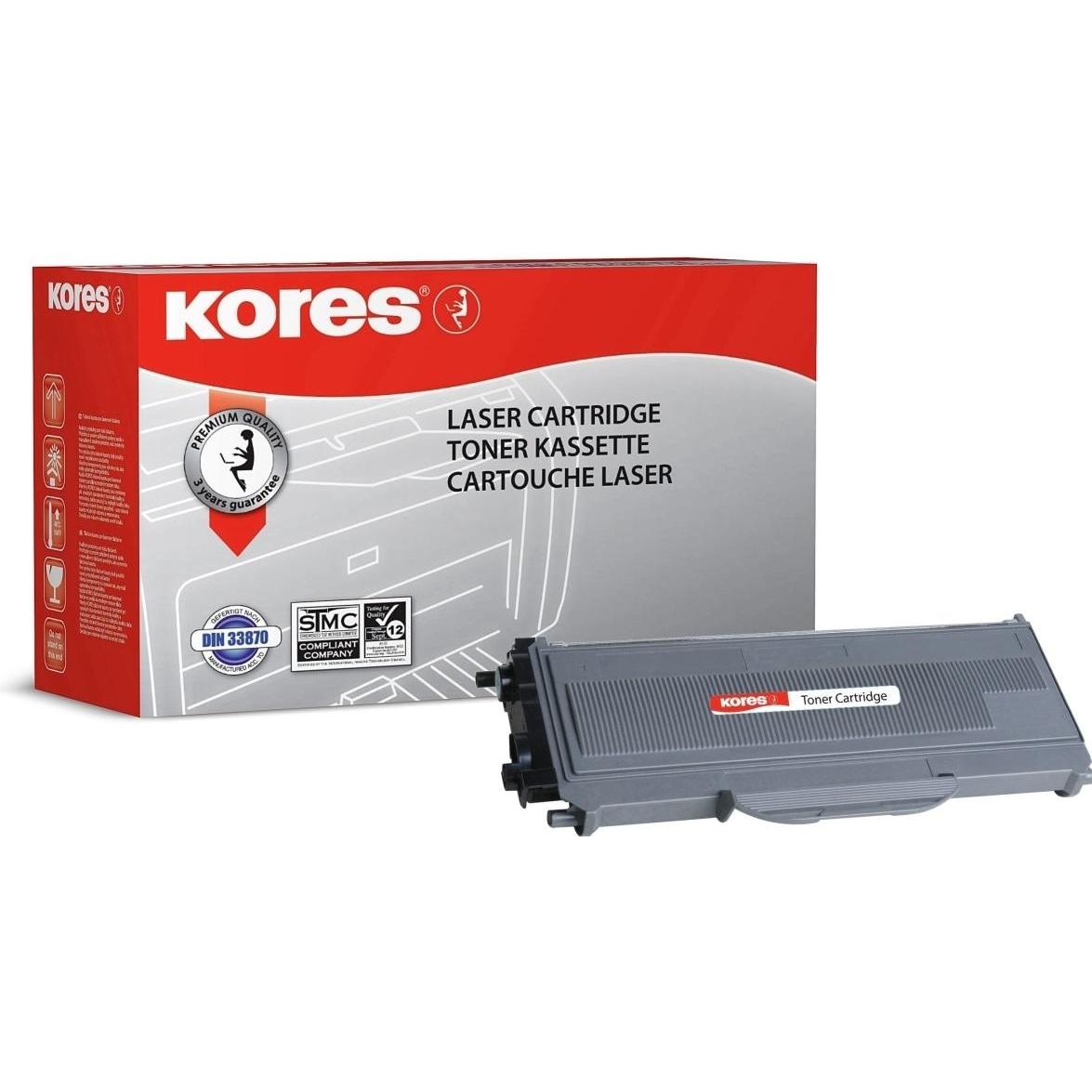 Kores, Toner, Toner für brother HL-2140-HL-2150 schwarz HC+ Kapazitaet ca. 5.200 Seiten Gruppe (BK)