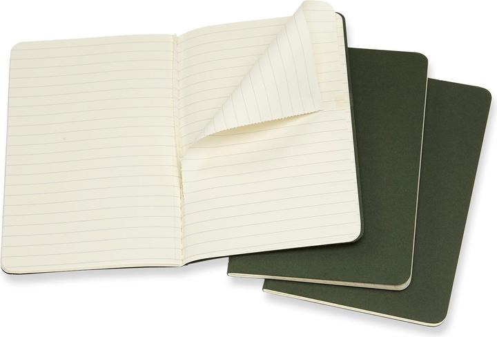Produktbild Moleskine Cahier Pocket - 3er Set (Spezial, Liniert, Harter Einband)