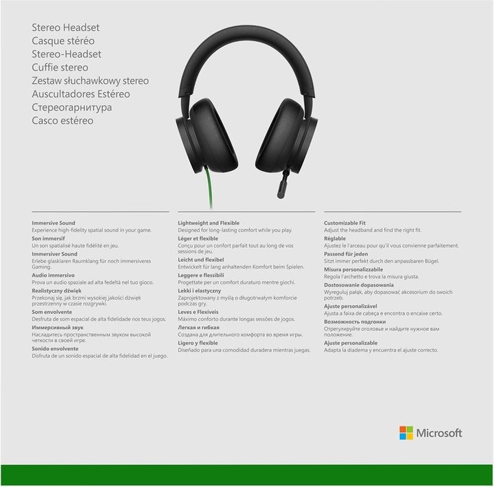Produktbild Microsoft Xbox Stereo Headset (Kabelgebunden)
