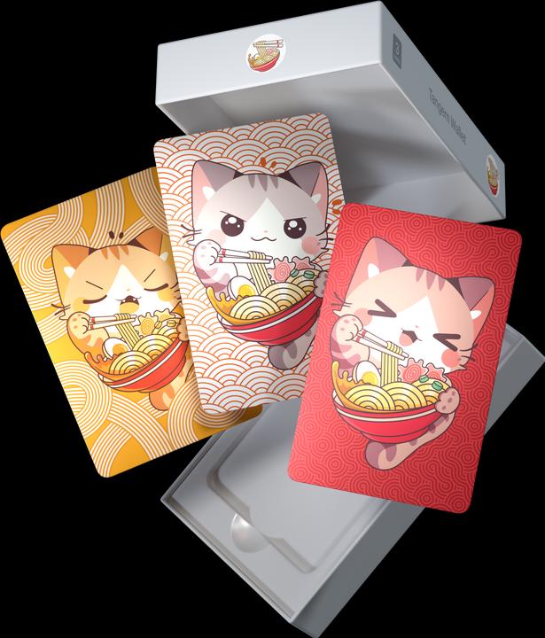 Tangem 2.0 - 3 Card Set - Ramen