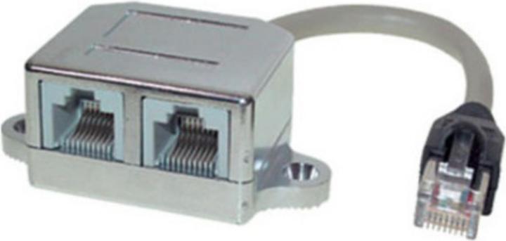 Image du produit Shiverpeaks S/CONN maximum connectivity Adapter Téléphone Patch-cat. 5e Adaptateur de câble patch, RJ 45 mâle (0.10 m)