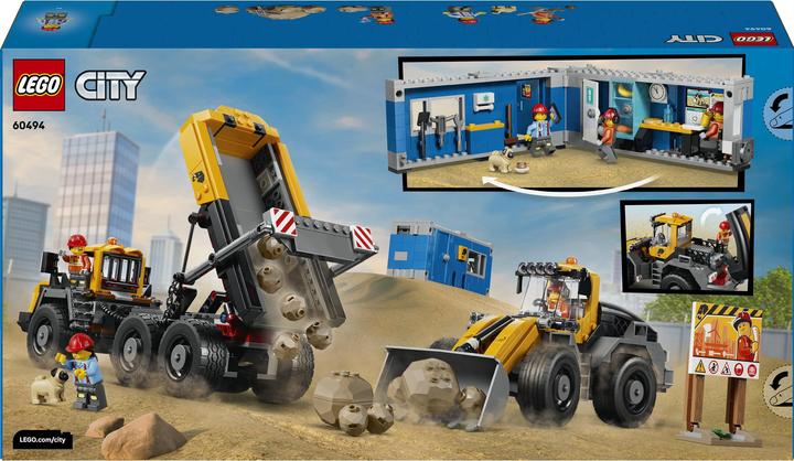 Produktbild LEGO Kipplaster und Schaufellader (60494, LEGO City)