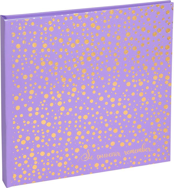 Produktbild Exacompta Fotoalbum Plum, 250 x 250 mm, violett / gold