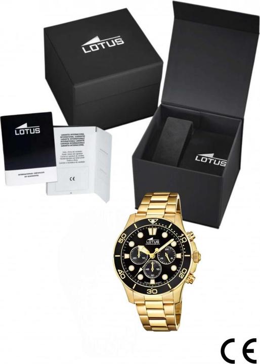 Image du produit Lotus 18758/3 Excellent Bracelet en acier inoxydable pour (Chronographe, 44.50 mm)
