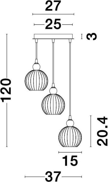 Produktbild Nova Luce Odell (E27)