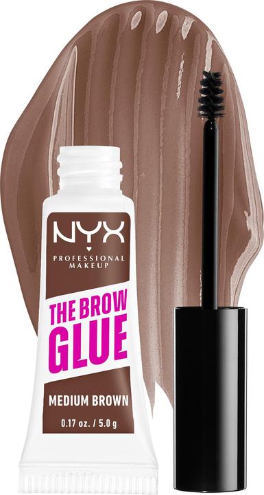 Image du produit NYX Professional Make-Up The Brow Glue Styler instantané (Medium Brown)